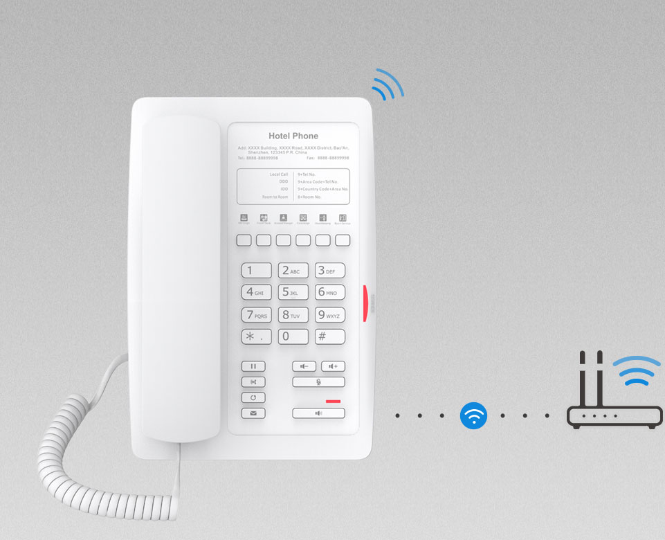 Teléfono IP Fanvil H3W
