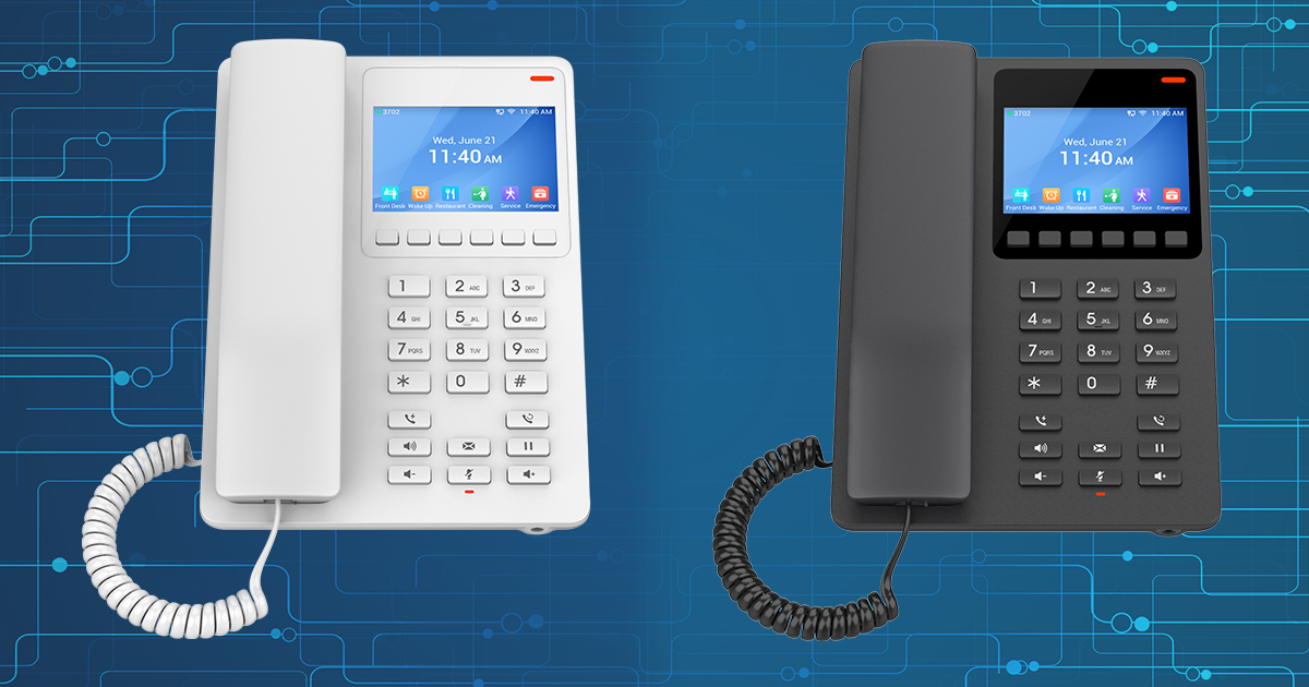 Teléfono IP Hotelero GHP630