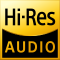 Logo de audio de alta resolución