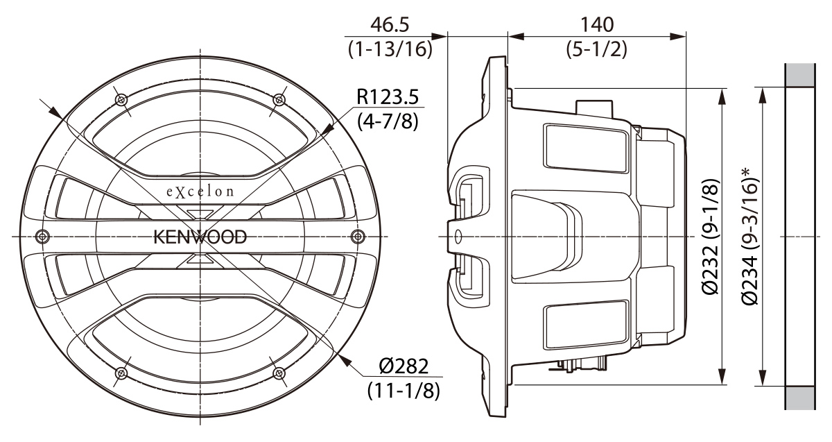 Subwoofer Excelon Motorsport de 10
