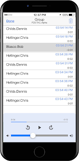 Grabación de audio iOS