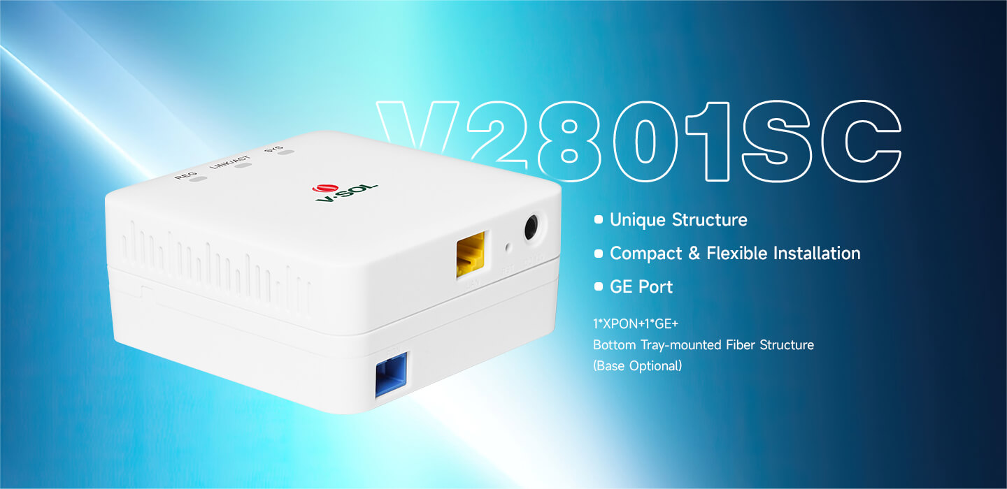 V2801SC ONU Bridge frontal