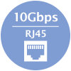 RJ45 de 10 Gbps