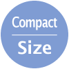 Tamaño compacto