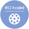 M12 con codificación A