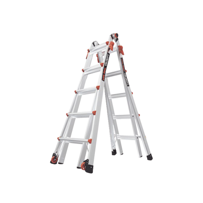 Escalera Multi-Posiciones de 6.7 m (22') para Suelos Inclinados o con Desniveles. 
