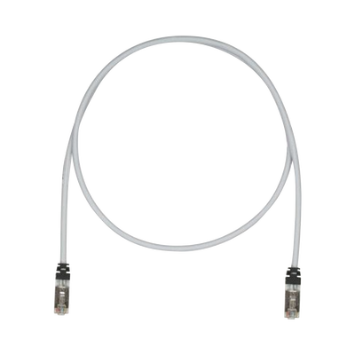 Patch Cord Cat6A, Blindado S/FTP, CM/LS0H, 3.05 Metros (10 Pies), Color Gris