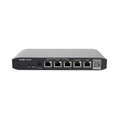 Router Balanceador con Función SD-WAN, Hasta 2 Servicios de Internet y hasta 100 clientes con desempeño de 600 Mbps