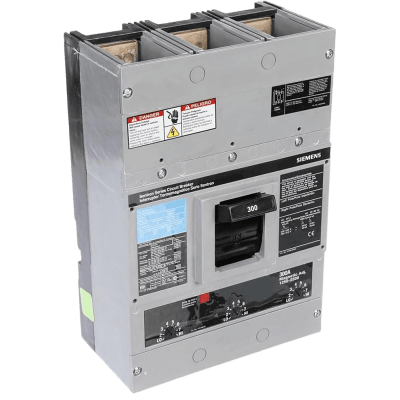 Interruptor Termomagnético 600V 3X300A, Sin zapatas principales.