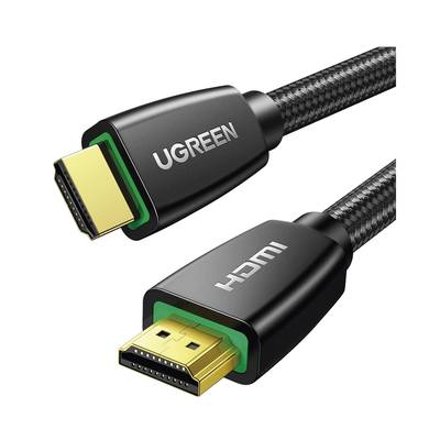Cable HDMI 2.0 de Nylon Trenzado / 2 Metros (6.56 Pies) / 4K@60Hz / HDR / 3D / HEC (Canal Ethernet HDMI) / ARC (Canal de Retorno de Audio) / Color Profundo de 48 Bits / Audio de 32 Canales / HDCP 2.2 / Audio DTS: X / 18 Gbps / Blindaje de 4 Capas