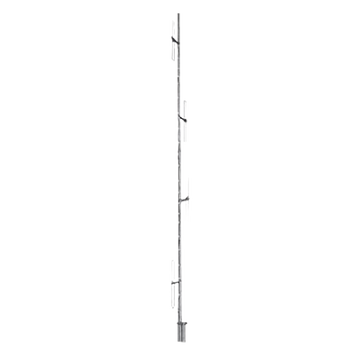 Antena Base VHF, de 4 Dipolos, Rango de Frecuencia 150-160 MHz.
