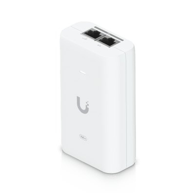 Adaptador PoE++ / 54V DC @ 1.12A / hasta 60W / Puertos 10 GbE / Protección de Sobretensiones