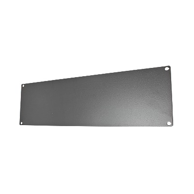 Tapa ciega para rack de 19" fabricada en aluminio 2 UR.