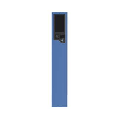 Estación de Tickets de Salida / Pantalla LCD 10.1 Pulgadas 1080P / Lector de Tarjetas IC y CPU / Intercomunicación de Voz Bidireccional / Protocolo TCP/IP / Protección IP54 / Sistema Operativo Linux Embebido