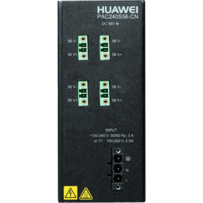 Fuente de alimentación para Riel DIN / Entrada 100-240 VCA / Salida 56 VCD / 240 W / Para Switch S210I-8P4SX