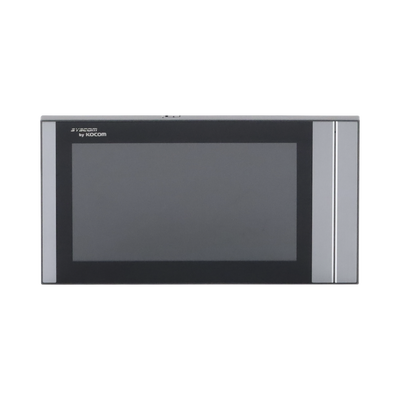 [KCV-T701SMB] Monitor Analógico LCD de 7" 1080p (Full HD) a Color / Touch Screen / Soporta 2 Frentes de Calle y hasta 4 Monitores / Soporta Cámaras Analogicas (TURBOHD) para Tener Visión Adicional / Color Negro