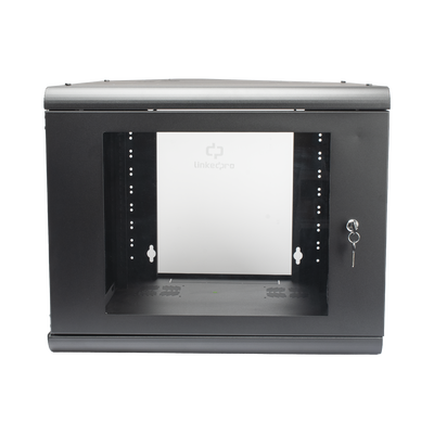 [SR-1909-GN2G] Gabinete de Pared 9U de 635 mm de Profundidad, Rack de 19 in en Acero Reforzado: Compacto y Resistente para Soluciones Profesionales