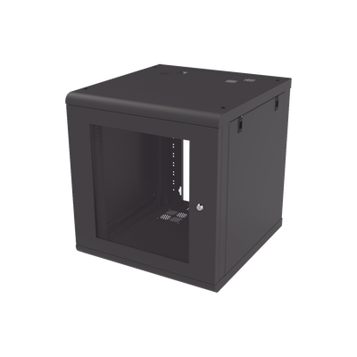 [SR-1912-GN2G] Gabinete de Pared 12U de 635 mm de Profundidad, Rack de 19 in en Acero Reforzado: Compacto y Resistente para Soluciones Profesionales