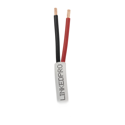 [LP218W/1000] Cable 305 Metros (1000 Pies): 2 x 18 AWG, Color Blanco, CM, Para Sistemas de Seguridad y Alarmas
