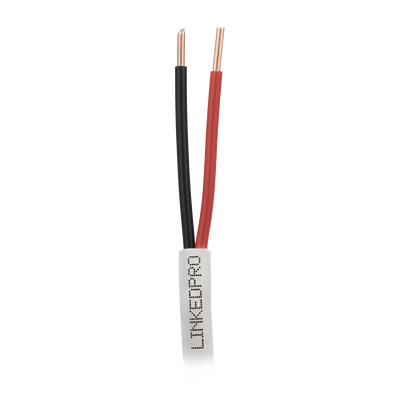 [LP622W/1000] Bobina de Cable 305 Metros (1000 Pies): 6 x 22 AWG, Color Blanco, CMR, Para Sistemas de Seguridad y Alarmas