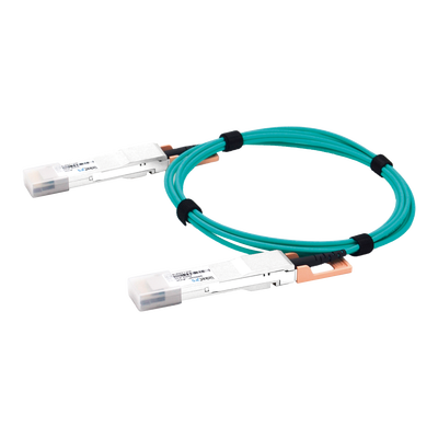 [LP-AOC-400G-1M] Cable AOC QSFP-DD de 400 Gbps a 400 Gbps / Cable de fibra óptica Activo / Longitud: 1 metro 