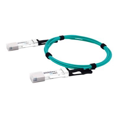 [LP-AOC-200G-1M] Cable AOC QSFP56 de 200 Gbps a 200 Gbps / Cable de fibra óptica Activo / Longitud: 1 metro 