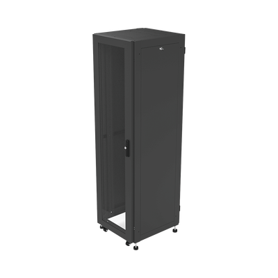 [LP-6060-42U-R2] Gabinete para Telecomunicaciones Rack Estándar de 19", 42UR, 600 mm Ancho x 600 mm Profundidad. Fabricado en Acero, Se envía el Gabinete Armado.