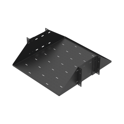 [SCH19X3U4P] Charola para Soportar Equipos en Rack de 19", Profundidad Ajustable hasta 484 mm. 150 Kg  de Carga, Compatible con Racks de Doble Perforación, 3U