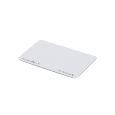 [ACCESS-CARD-M1K] Tarjeta MIFARE Classic / Tipo ISO Card / Memoria 1Kb / Imprimible / Frecuencia 13.56 Mhz