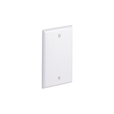 [LP-FP-107] Placa de Pared Ciega Universal, Color Blanco
