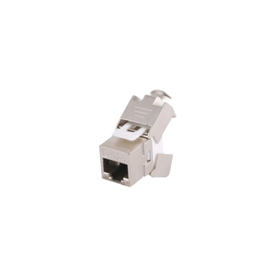 [LP-KJ5S-04] Módulo Jack Keystone Cat5e Blindado (STP) sin Herramienta (Toolless)