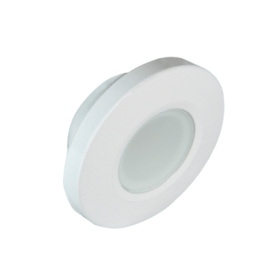 [112520] Luz led marina serie Orbit, emite luz de colores blanco, rojo, azul y morado de 210 lúmenes, para uso interior o exterior, fabricado bajo norma de protección IP67.