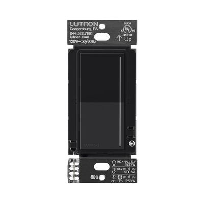 [RRSTPRONMN] (RadioRa3) Atenuador táctil Sunnata Dimmer PRO color negro satin, requiere cable neutro / soporta 250W LED