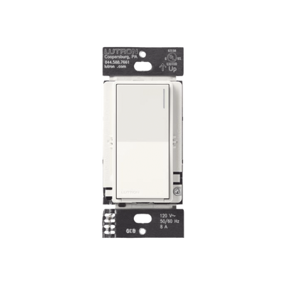 [RRSTRSSW] (RadioRA3) Apagador Auxiliar de pared, compañero de apagadores multilocación. Usar en 3 vías o escalera. Color blanco mate.