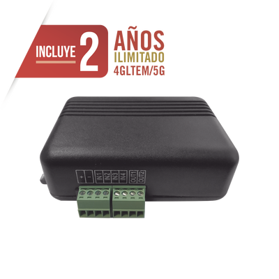 [MQ03-LTE-M] Controlador 4GLTEM / 4 ENTRADAS Y 2 SALIDAS / 2 AÑOS ILIMITADOS INCLUIDOS / Activacion Remota /Notificacion PUSH e EMAIL / APP SIN COSTO / Soporte para Reporte a Central de Alarma