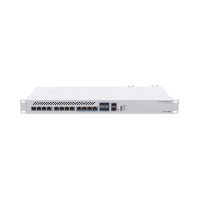 [CRS312-4C+8XG-RM] (CRS312-4C+8XG-RM) Cloud Router Switch 8 Puertos 10G RJ45, 4 compartidos RJ45/SFP+
