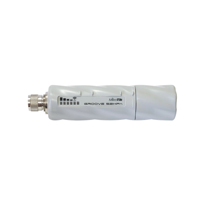 [RBGROOVE52HPN] (Groove 52)  Cliente y PtP en 2.4 y 5GHz 802.11 a/b/g/n Conectorizado, Hasta 500mW