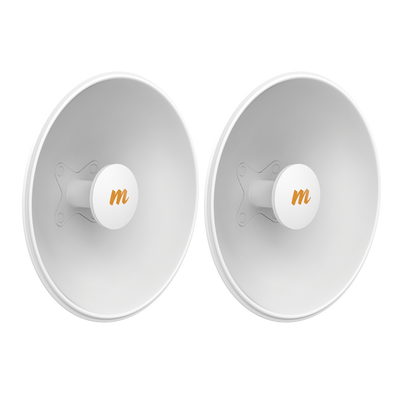 [N5-X25-2PACK] Antenas Modulares Dual Slant, 4.9 - 6.4 GHz, Dimensiones (42.9 cm), Apertura 8 ° Ganancia de 25 dBi, Diseñada para radio C5x 