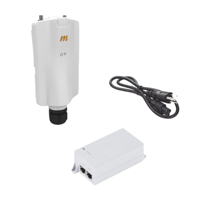 [A5XPACK] Kit de radio A5x, 700 Mbps, hasta 64 usuarios concurrentes,  Monitoreo a travez de la nube, incluye POE24V y cable de alimentación PCC53 