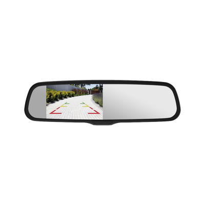 [MR-1000] Espejo retrovisor con Pantalla LCD con atenuación automática cuenta con entradas de video duales
