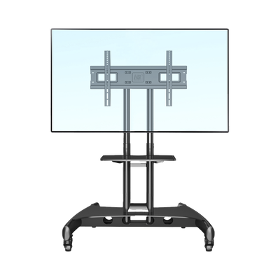 [AVA1500601PNB] Soporte de Pantalla con Ruedas / Compatible con Monitores de32 "a 75" / Base para Colocar Accesorios Adicionales / Vesa 200*200 -600*400