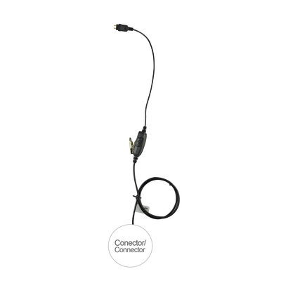 [E1-1W2CH131] Micrófono de 1 cable serie LOC para ICOM IP100H