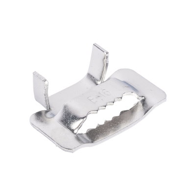 [ESBE16-C2] Hebillas PanSteel™ de Acero Inoxidable 201, Para Uso con Fleje ESW16T76-CR2 de 5/8, Paquete de 100pz