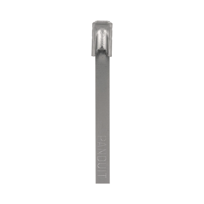 [MLT4S-CP] Cincho PanSteel de Acero Inoxidable Tipo 304, 362mm largo x 4.6mm ancho, Color Metálico, Paquete de 100pz