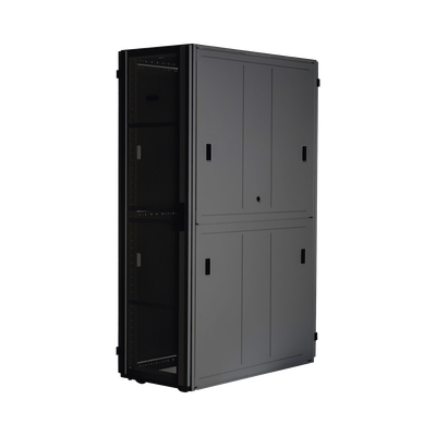 [XGL84212B] Gabinete FlexFusion™ XGL (Light) para Centros de Datos, 42 UR, 800 mm de Ancho, 1070 mm de Profundidad, Fabricado en Acero, Color Negro