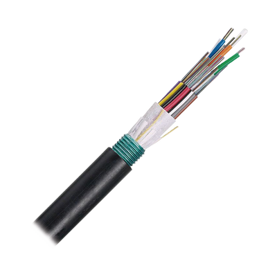[FOWNX06] Cable de Fibra Óptica 6 Hilos, OSP (Planta Externa), Armada, MDPE (Polietileno de Media Densidad), Multimodo OM3 50/125 Optimizada, Precio Por Metro