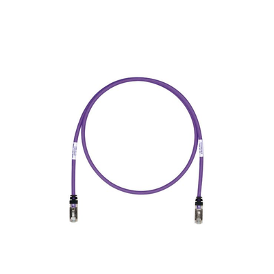 [STP6X10VL] Patch Cord Cat6A, Blindado S/FTP, CM/LS0H, 3.05 Metros (10 Pies), Color Violeta