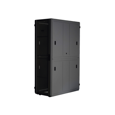 [XGL64222B] Gabinete FlexFusion™ XGL (Light) para Centros de Datos, 42 UR, 600 mm de Ancho, 1200 mm de Profundidad, Fabricado en Acero, Color Negro
