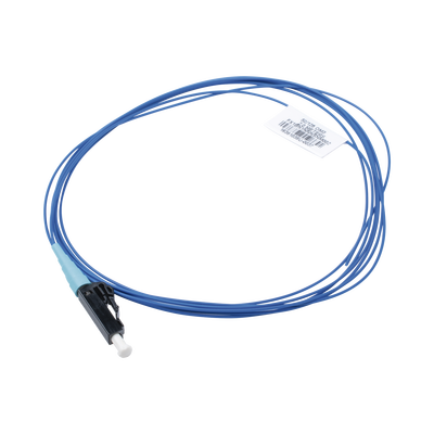 [FX1BN1NNNSNM001] Pigtail de Fibra Óptica LC Simplex, Multimodo OM3 50/125, 900um, Color Aqua, 1 Metro (3.28 Pies)