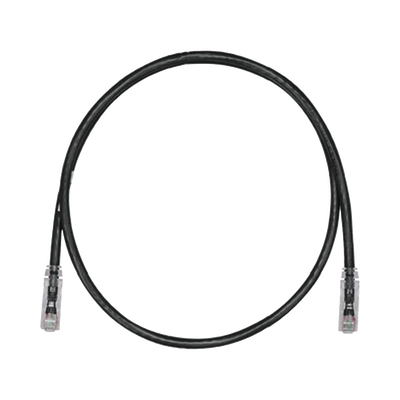 [UTPSP3BLY] Cable de Parcheo TX6, UTP Cat6, 24 AWG, CM, Color Negro, 0.91 Metros (3 Pies)